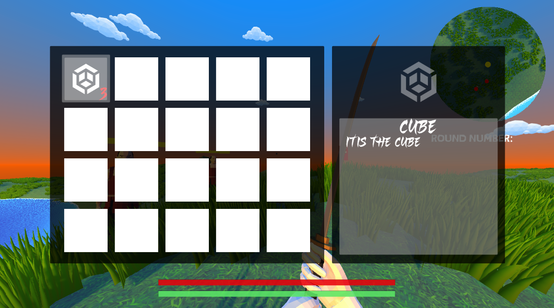 Mōri's in-game inventory system